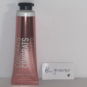 Congrats! Cool Mint Shea Butter Hand Cream Bath & Body Works